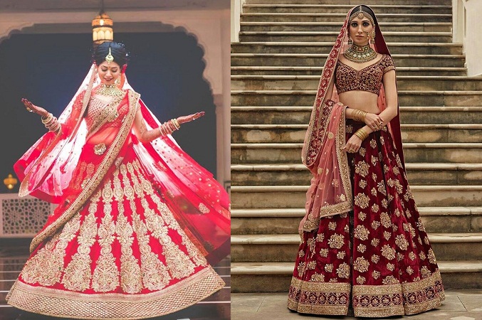 Bridal Lehengas | Best Designer Bridal Lehenga | Buy Bridal Lehenga Online  – DollyJ Studio