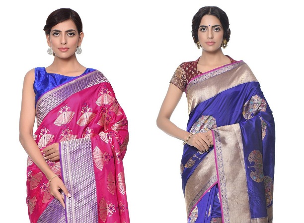 Banarasi Sarees With Motifs