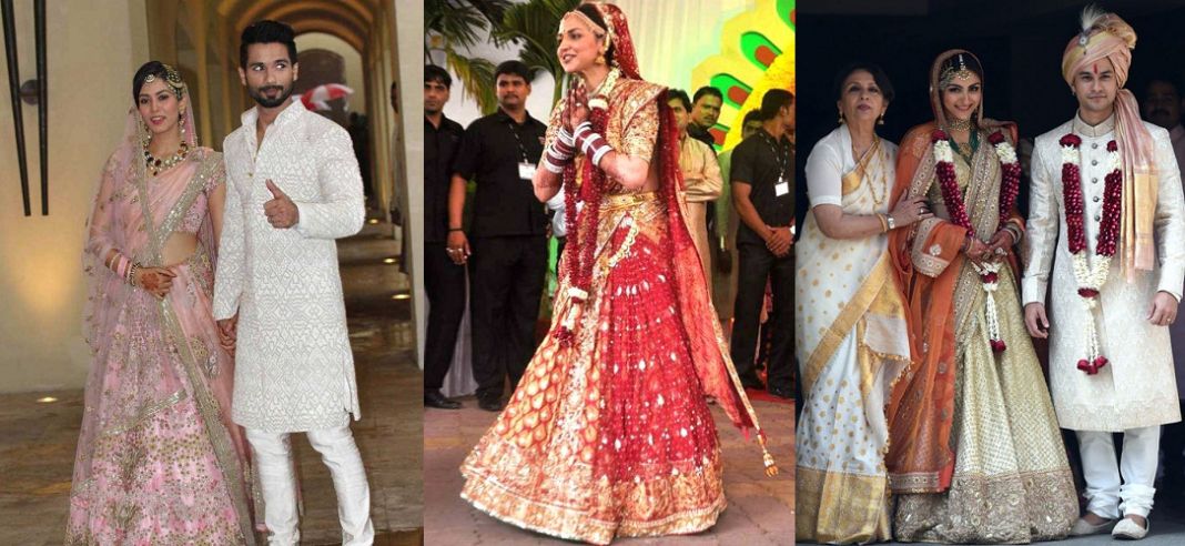 Lehengas In Bollywood Marriages