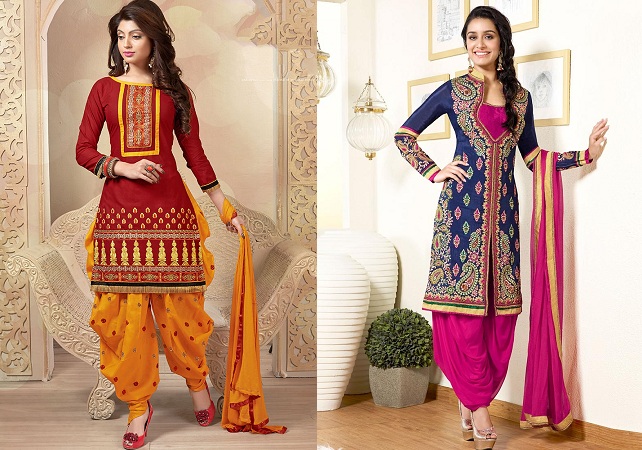 Punjabi dress patterns on sale for ladies 2018