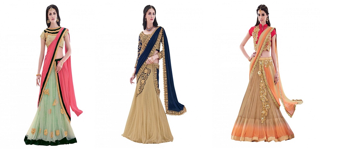 Blouse Designs For Half Sarees Fashionbuzzer Com