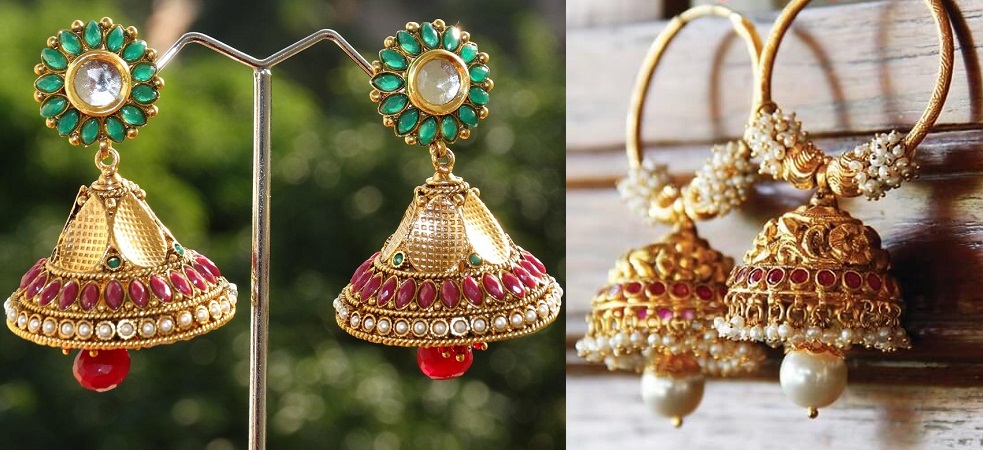 Heavy Jhumkas