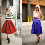 Midi Skirt Combo With Crop Top