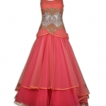 coral-red-indo-western-gown