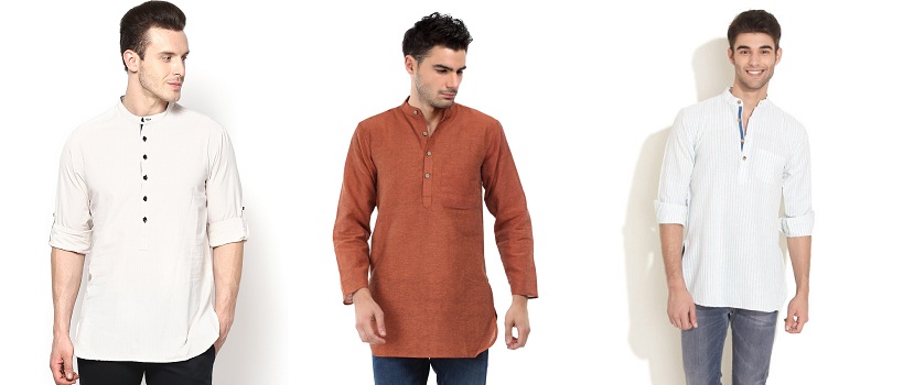 short-kurtas-for-men