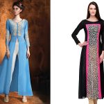 Long Straight Georgette Kurtis
