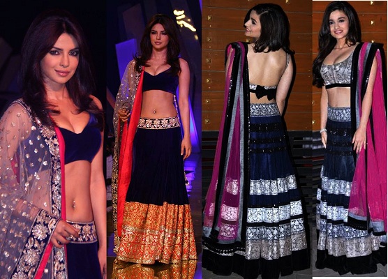 strapless blouses for lehengas