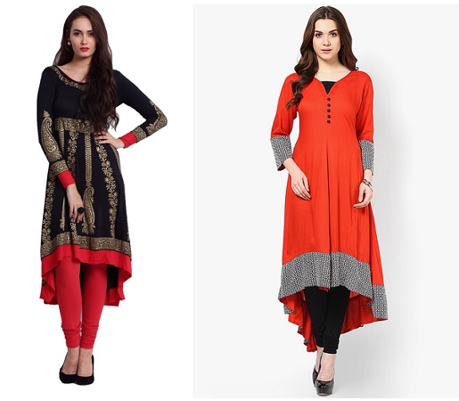 kurti designs for fat ladies