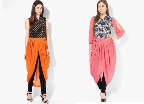 Dhoti Styled Kurtis