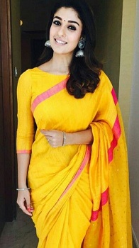 boat-neck-blouse-on-silk-saree