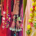 tassels in lehengas