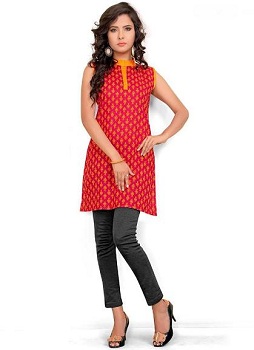 Jeans kurti for on sale girl