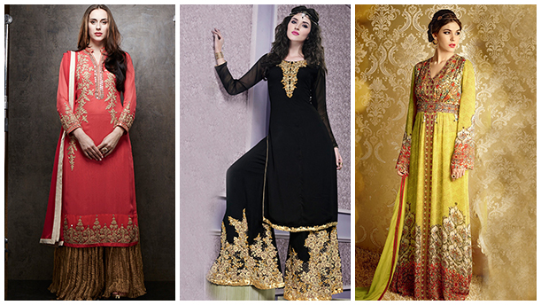 Narrow Salwars to Make you Look Slimmer and Beautiful - FashionBuzzer.com