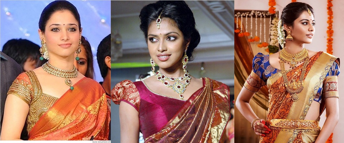 different blouses for silk sarees 1