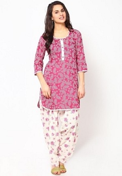 kurti-with-patiala