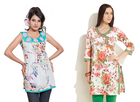 mix and match floral kurtis