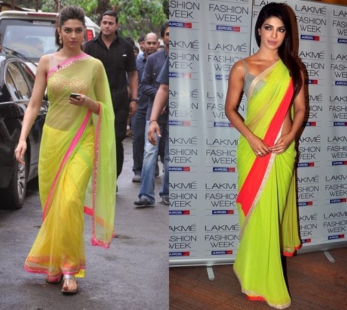 Neon Color Sarees