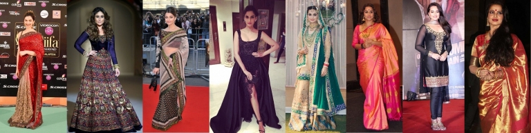 Bollywood Actresses in Indian Wear