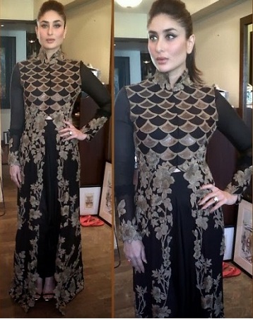 kareena kapoor in black dress