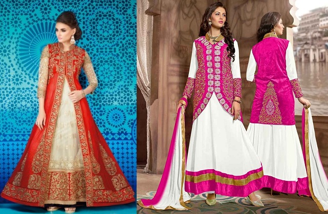 long jackets over salwar suits