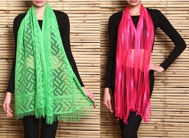 Net Dupatta Stoles