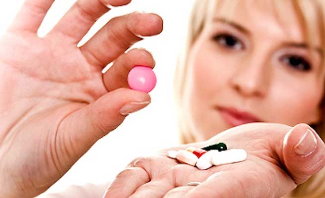 consuming multi vitamin pills