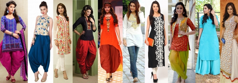 Bottom Pairs to wear with a Kurti