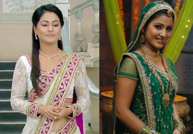 Akshara in sarees