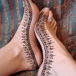 Border Mehendi Design