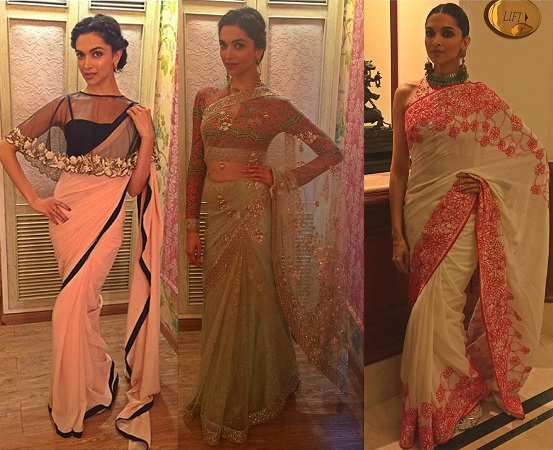 Deepika Padukone Gorgeous Sarees