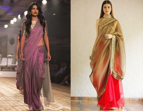 Designer Organza Sarees