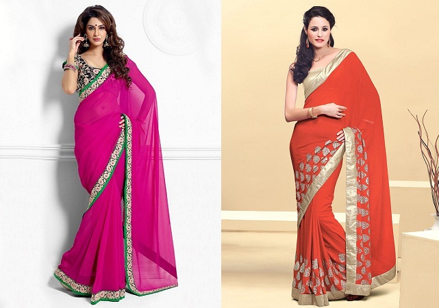 Georgette Saree