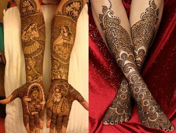 Mehendi Design For Bride