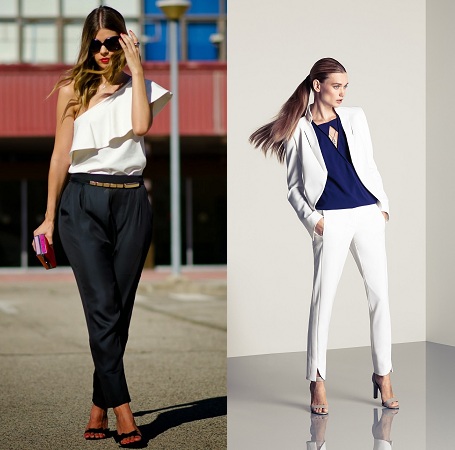 Cropped Tulip Trousers Online