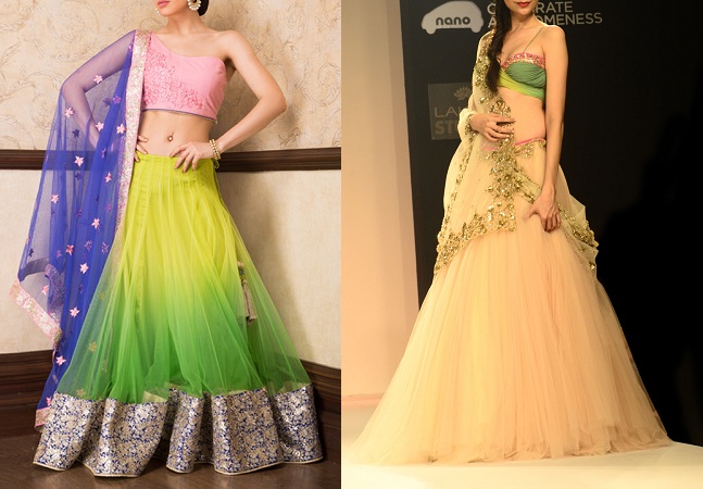 Ombre Lehengas