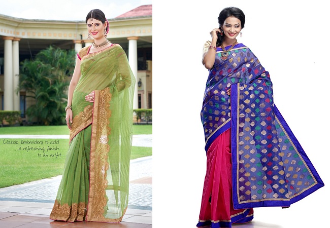 Patola Supernet Sarees