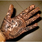 Peacock Floral Mehendi DEsign