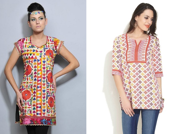 Phulkari Inspired Kurtis