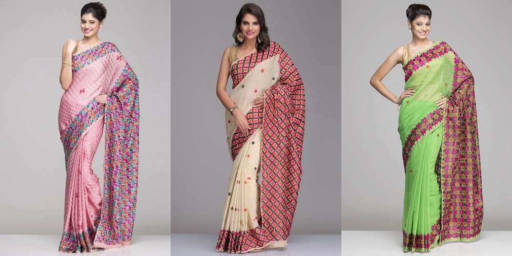 Phulkari Sarees