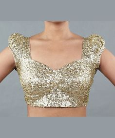 Princess sequined blouse design