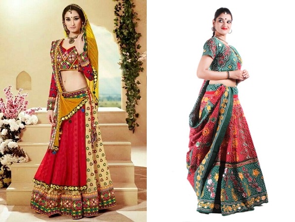 Rajasthani Dupattas with Lehengas