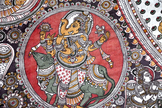  Srikalahasti Kalamkari Work