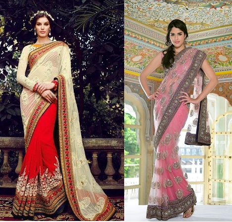 Super Net Sarees For Wedding