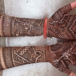 Traditional Bridal Mehendi Design