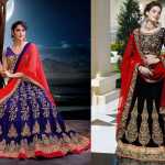 Velvety Designed Chaniya Choli