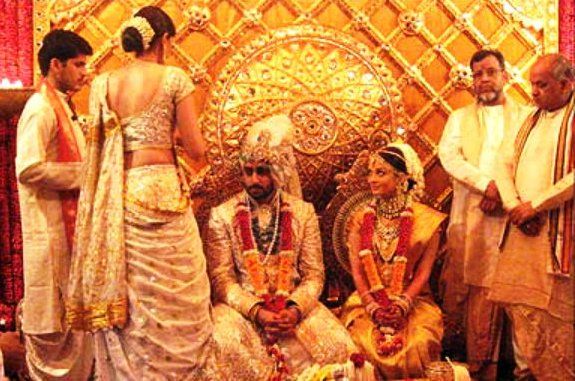 Abhishek Bachchan And Aishwarya Rai Wedding