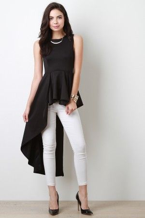 Asymmetrical tops