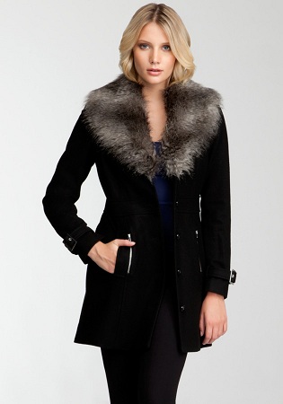 Coat With Furry Jacket