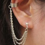 Ear chain cuff