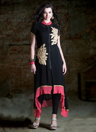 Exquisite Asymmetric Kurtis